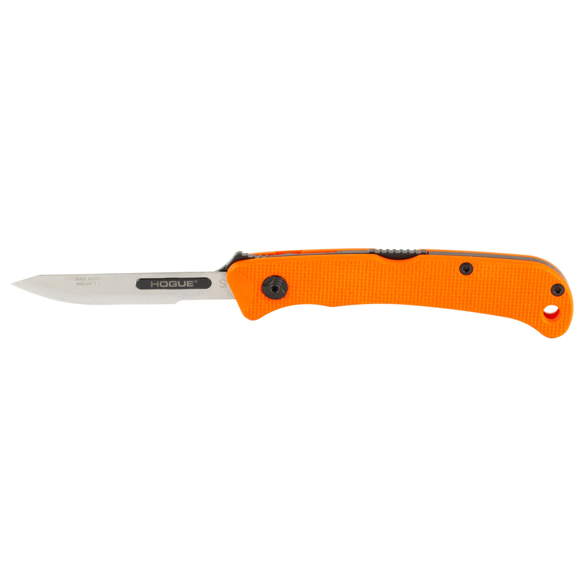 HOGUE EXPEL FLD SCPL 2.5" RB BLK/ORG - American Ordnance