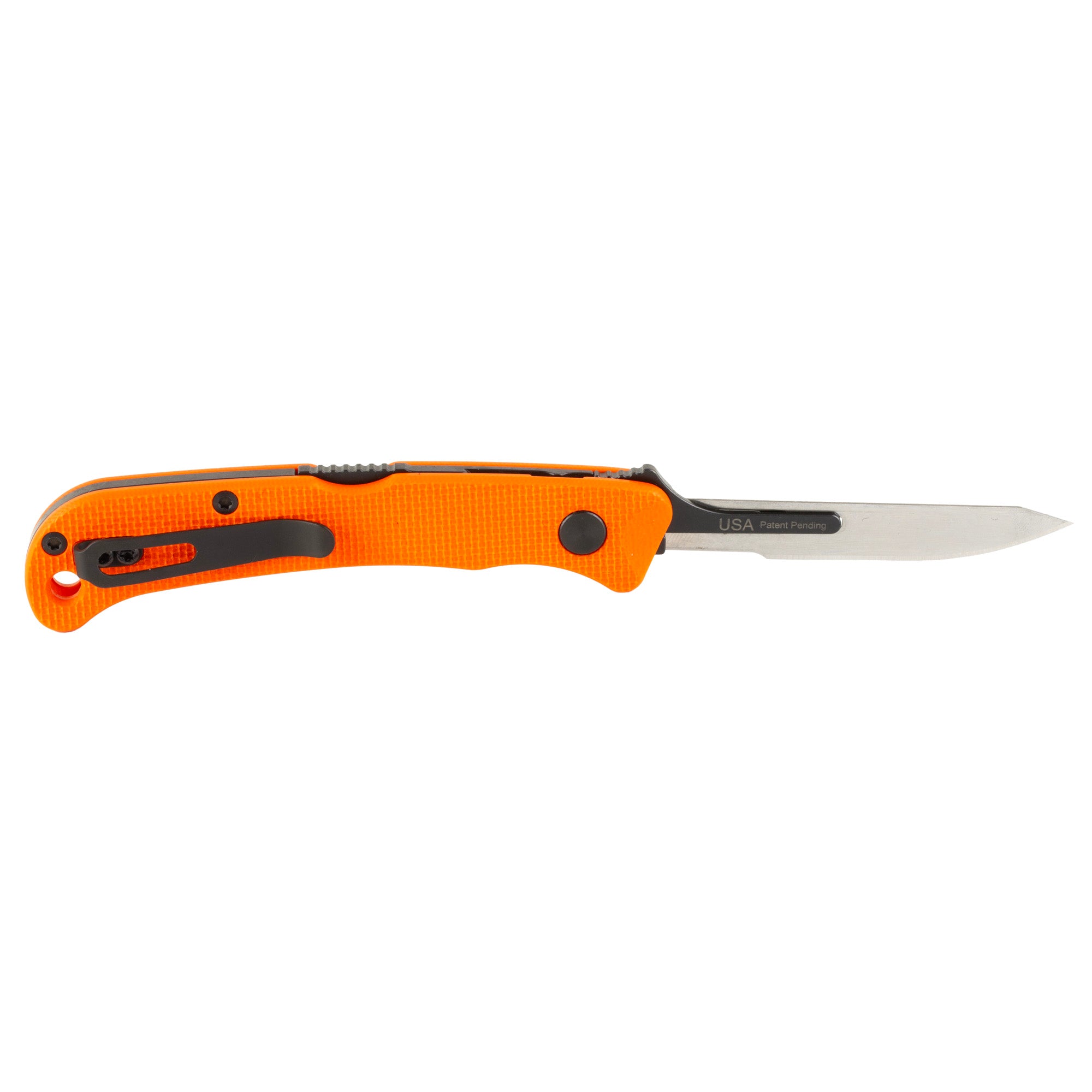 HOGUE EXPEL FLD SCPL 2.5" RB BLK/ORG - American Ordnance