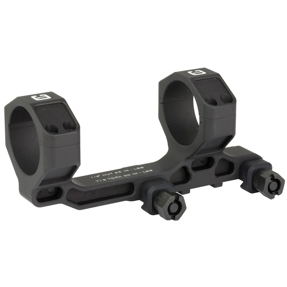 BADGER COM MOUNT 34MM 1.54&quot; BLK - American Ordnance