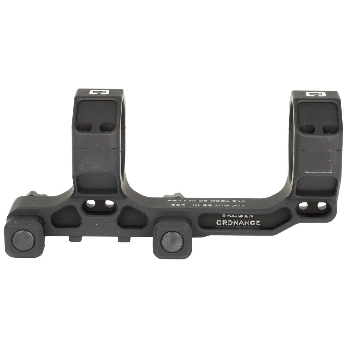 BADGER COM MOUNT 34MM 1.54&quot; BLK - American Ordnance