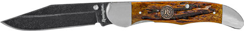 3.75" LINER LOCK BONE/S-WASH<REMINGTON CUTLERY BACK WOODS - American Ordnance