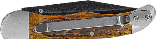 3.75" LINER LOCK BONE/S-WASH<REMINGTON CUTLERY BACK WOODS - American Ordnance