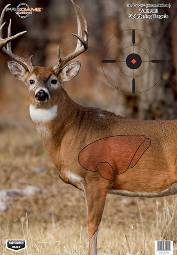 WHITETAIL DEER TARGET 3-TARGTSB/C TARGET PREGAME 16.5"X24" - American Ordnance