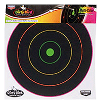-COLOR BULL'S-EYE 10 TARGETSB/C TARGET DIRTY BIRD 12"MULTI - American Ordnance