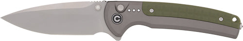 II 3.7" GRAY ALUM/STONEWASHCIVIVI KNIFE SENTINEL STRIKE - American Ordnance