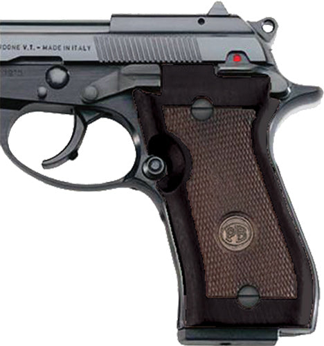 WOOD CHECKERED RIGHT HANDBERETTA 87 STANDARD GRIPS - American Ordnance