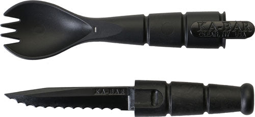 3 PACK OD GREEN/BLACK/BROWNKA-BAR MIL-SPEC SPORK/KNIFE - American Ordnance
