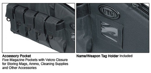 DC TACTICALUTG GUN CASE 38" BLACK - American Ordnance