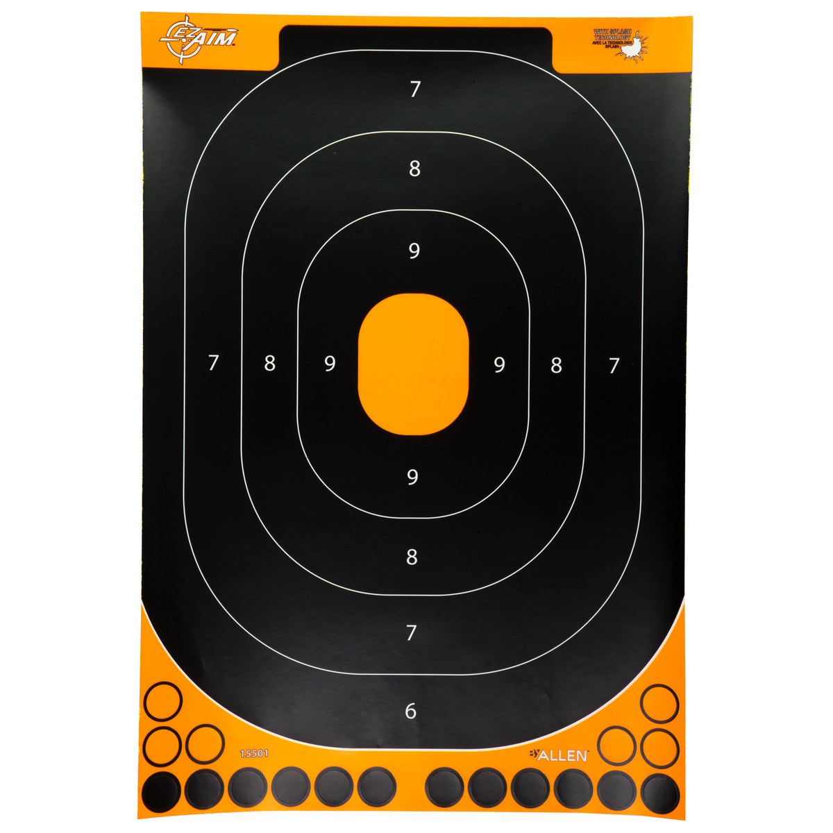 ALLEN EZ AIM SPLASH TRAIN 12X18 10PK - American Ordnance