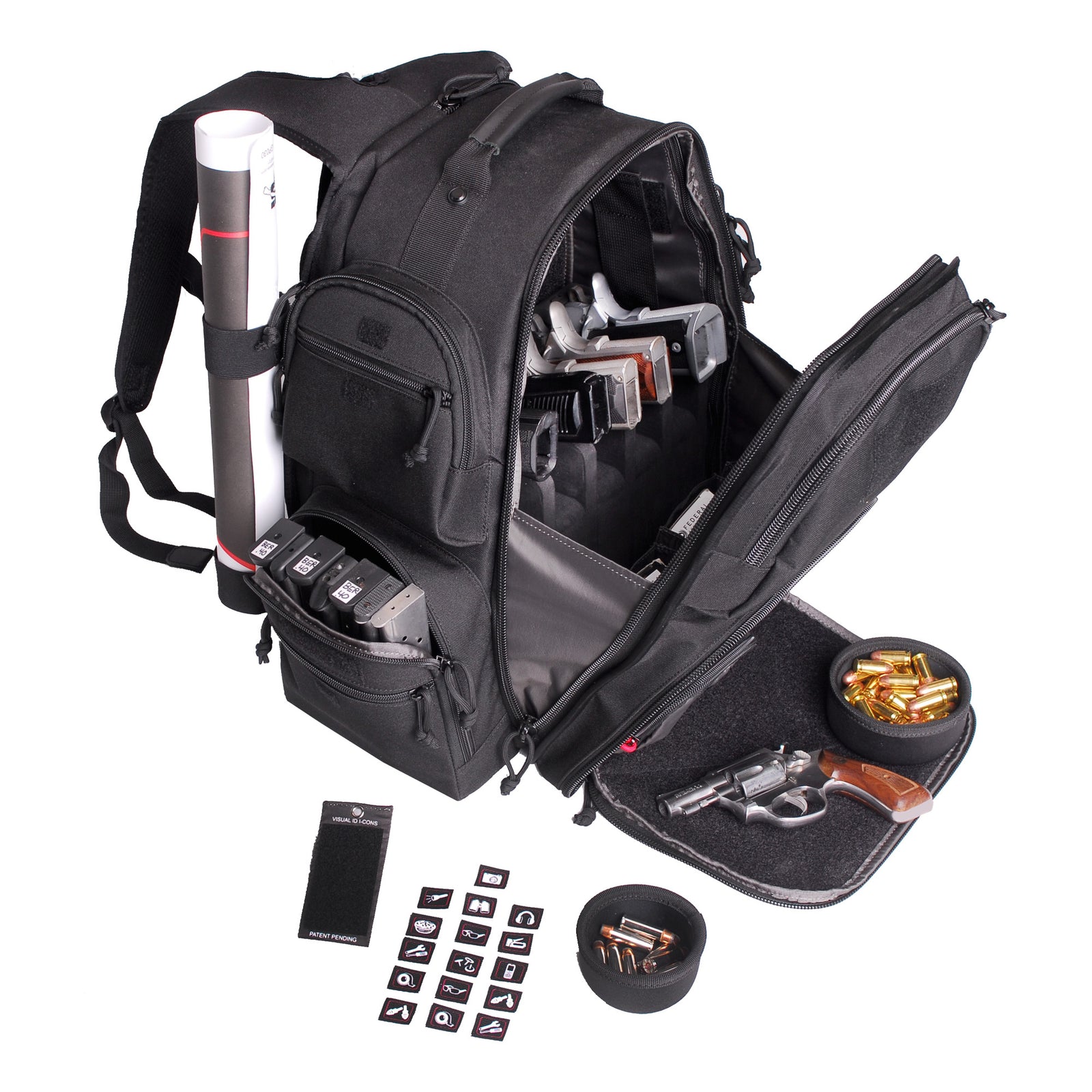 GPS EXECUTIVE BACKPACK BLACK - American Ordnance