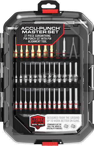 37 PIECE MASTER SETREAL AVID ACCU-PUNCH - American Ordnance