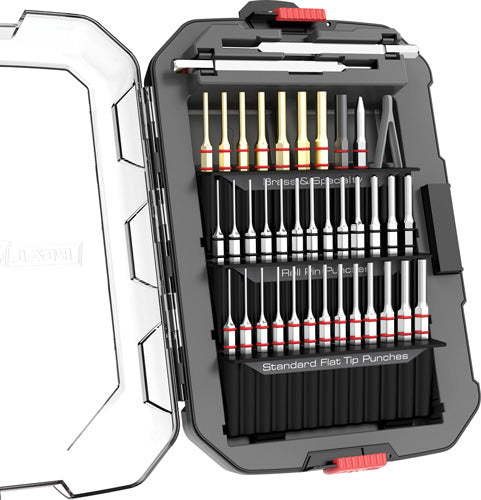 37 PIECE MASTER SETREAL AVID ACCU-PUNCH - American Ordnance