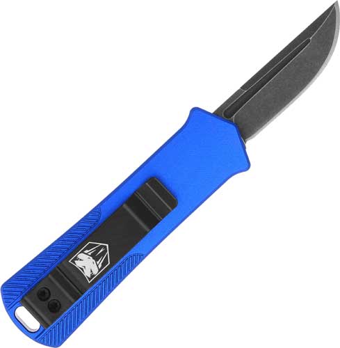 BLUE 1.75" D2 STEEL DROP PNTCOBRATEC CALIFORNIA 952 OTF - American Ordnance