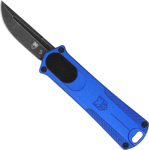 BLUE 1.75" D2 STEEL DROP PNTCOBRATEC CALIFORNIA 952 OTF - American Ordnance