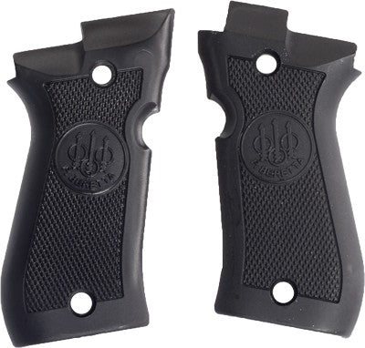 FACTORY BLACK PLASTICBERETTA GRIPS MODEL 84F/84FS - American Ordnance