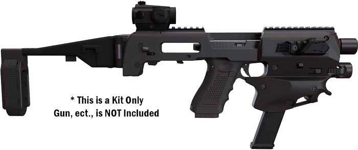 3 FOR GLOCK 9/40 BRACE BLACKCAA MCK MICRO CONVERSN KIT GEN - American Ordnance