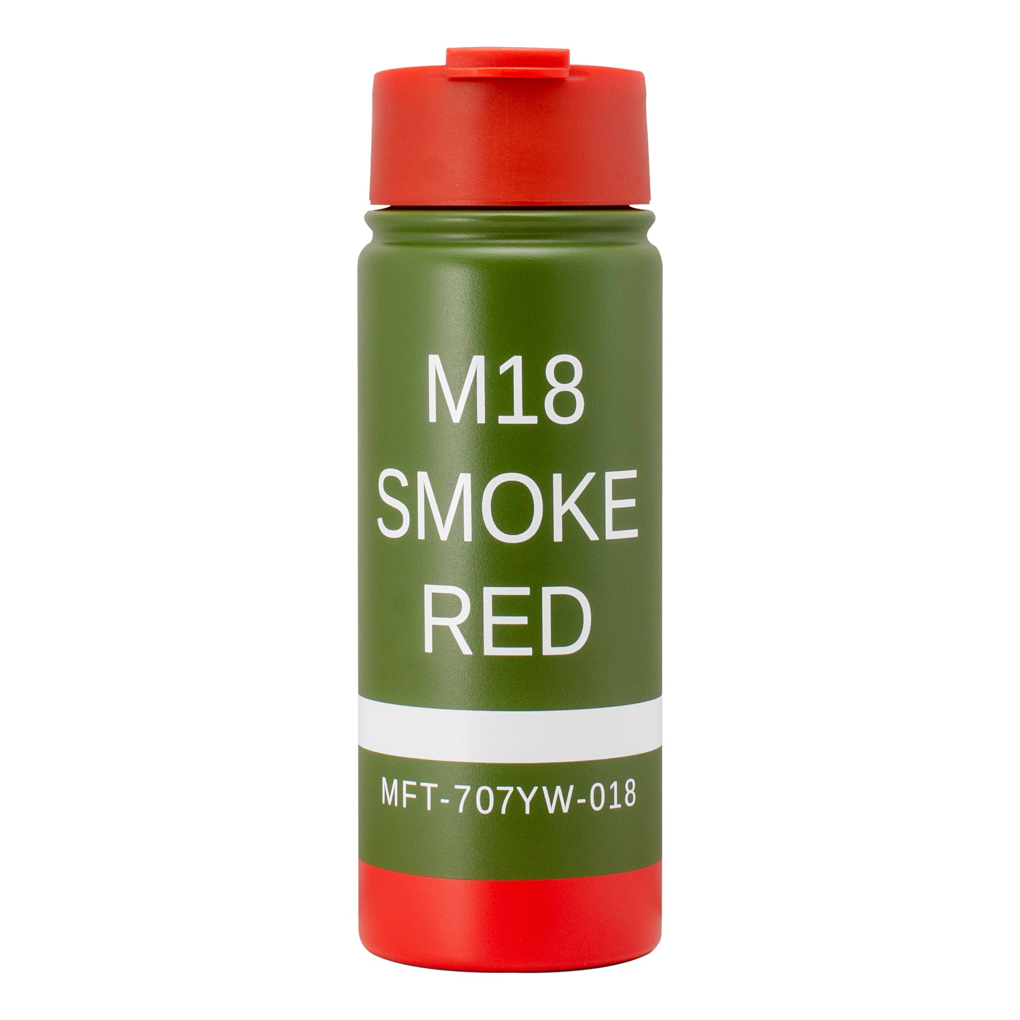 MFT M18 RED SMOKE F-TOP TMBLR 16OZ - American Ordnance