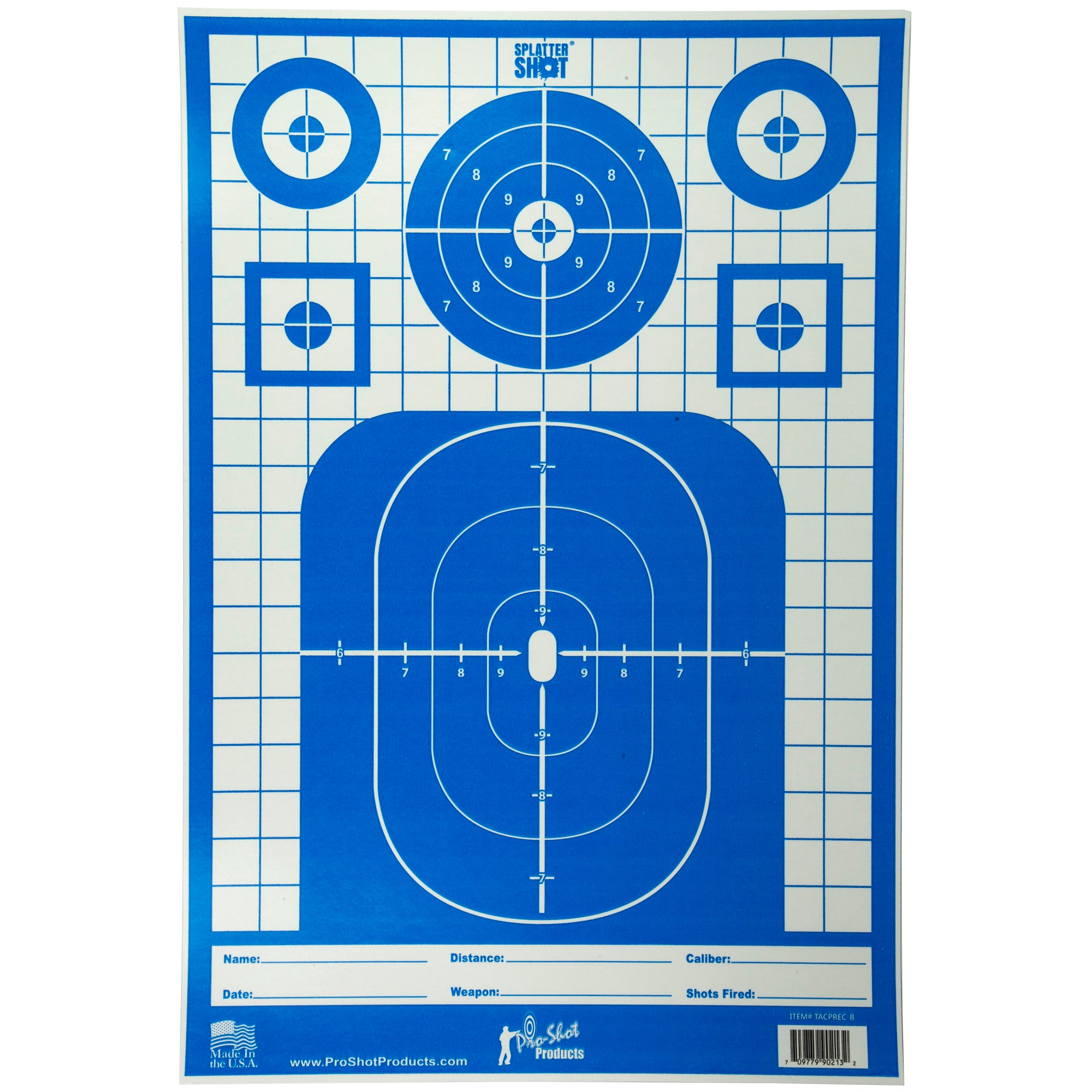 PRO-SHOT TARGET TACT PRECISION 8PK - American Ordnance