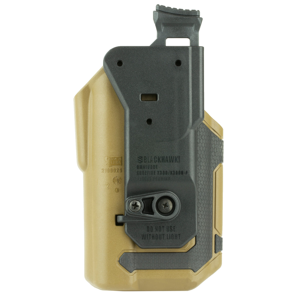 BH OMNIVORE SUREFIRE X300A LH BK/TAN - American Ordnance