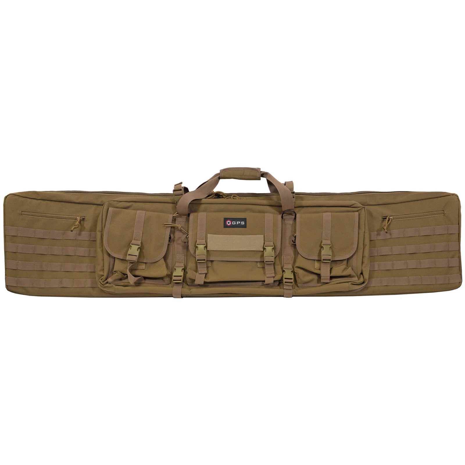 GPS DOUBLE RIFLE CASE 55" FDE - American Ordnance