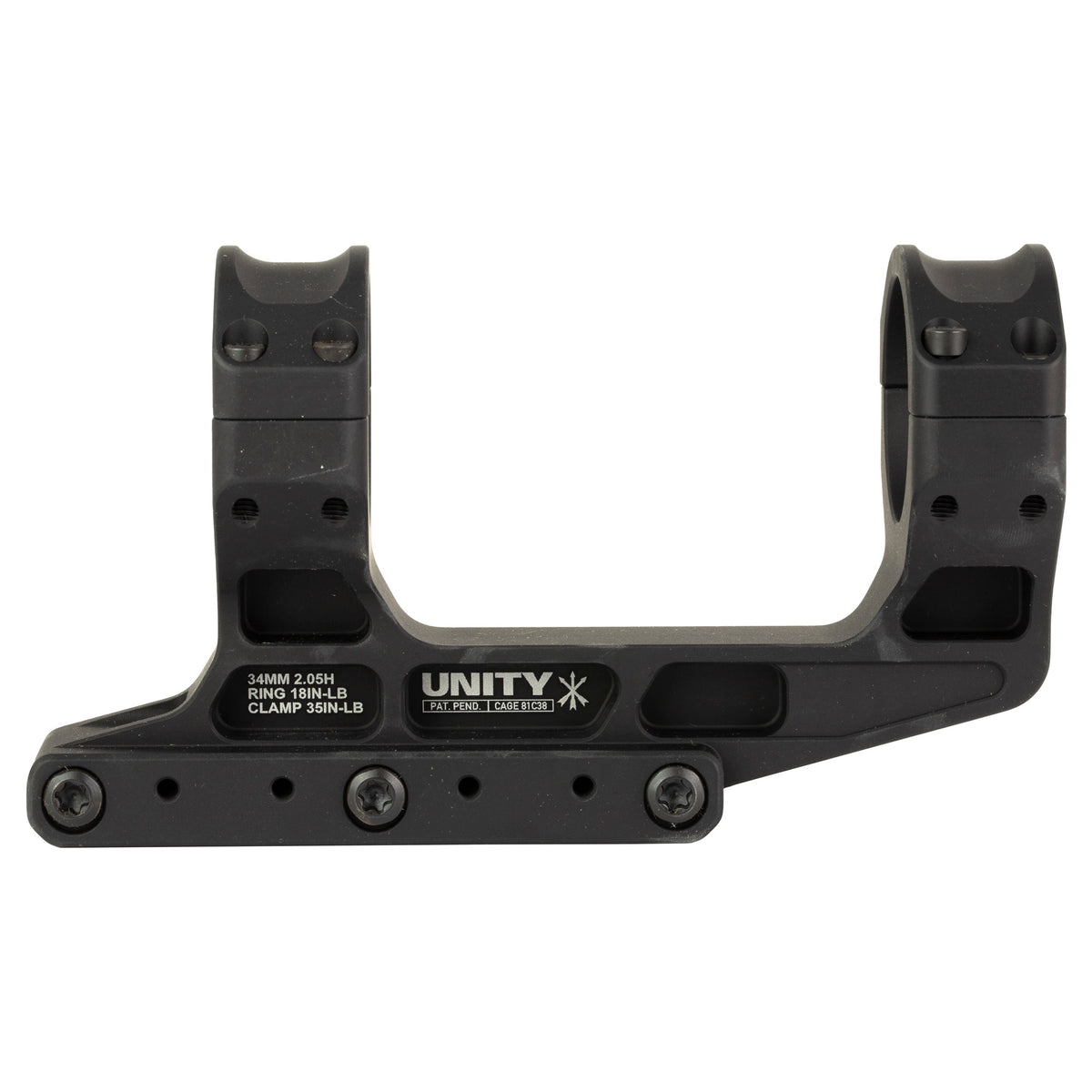 UNITY FAST LPVO 34MM BLK - American Ordnance