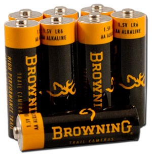 AA 8-PACKBROWNING ALKALINE BATTERIES - American Ordnance