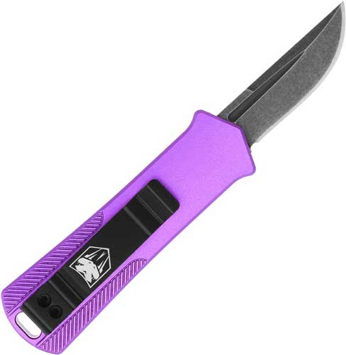 PURPLE 1.75" D2 STEEL DRP PNTCOBRATEC CALIFORNIA 952 OTF - American Ordnance