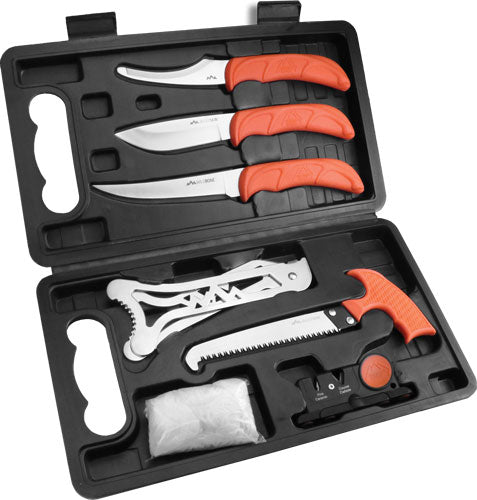 PIECE BUTCHER SET W/HARD CASEOUTDOOR EDGE JAEGER-PAK 8 - American Ordnance