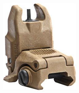 BACK-UP SIGHT POLYMER FDE!MAGPUL SIGHT MBUS FRONT - American Ordnance