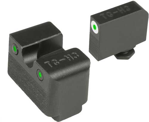 MOS TRITIUM PRO WHT W/U-NOTCHTRUGLO SIGHT SET FOR GLOCK LOW - American Ordnance