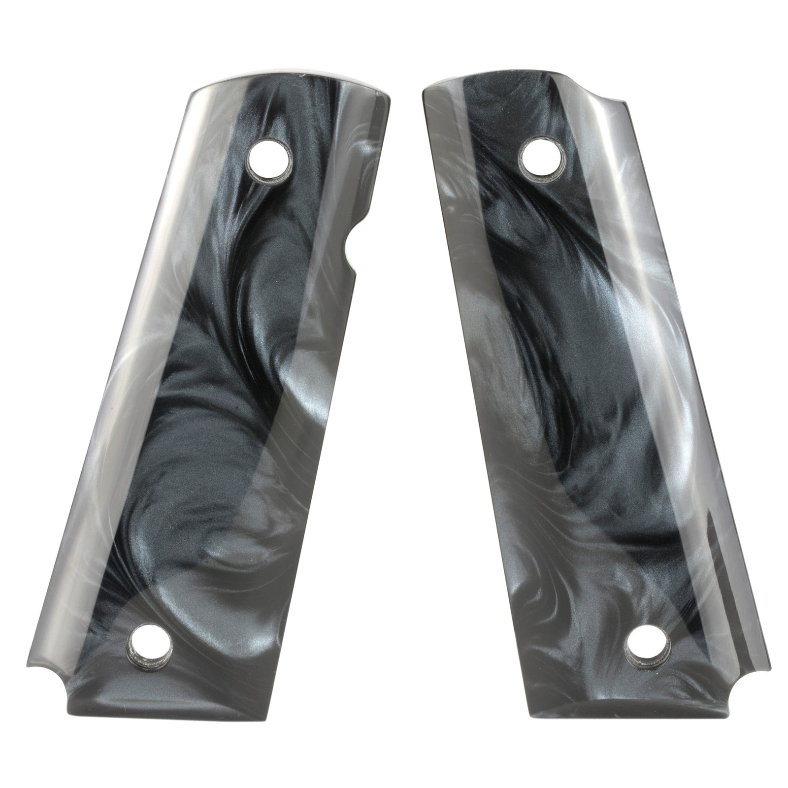 HOGUE GRIP 1911 GOVT PEARL AMBI BLK - American Ordnance