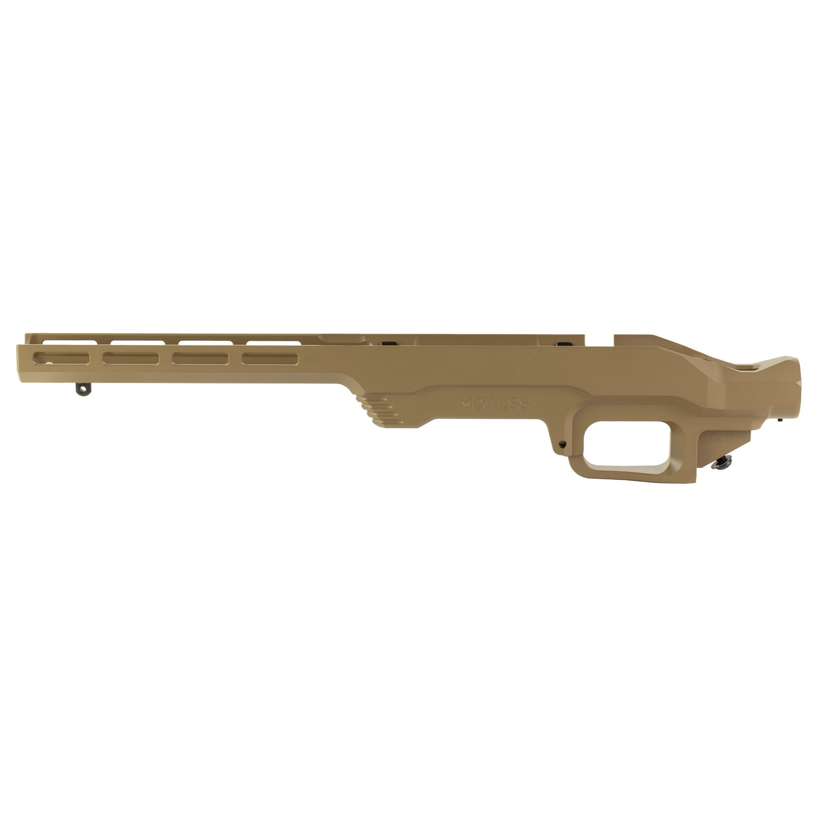 MDT LSS GEN2 CHS SYS RUGER AMRCN FDE - American Ordnance