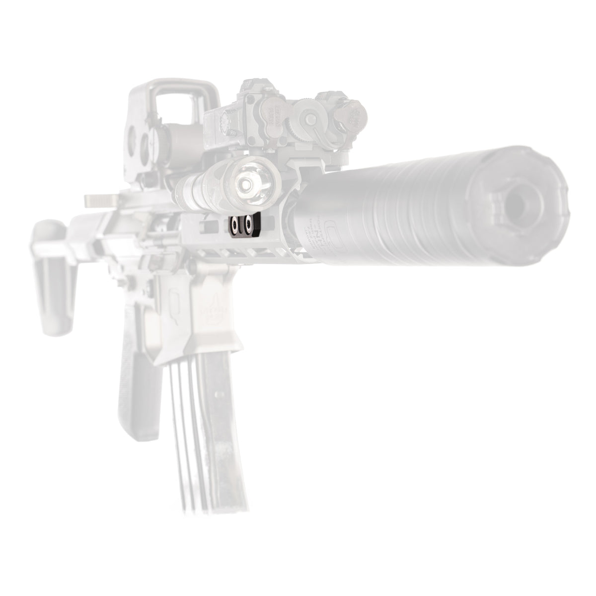 HSP THRNTL X MLOK OFFSET LGHT MNT BK - American Ordnance