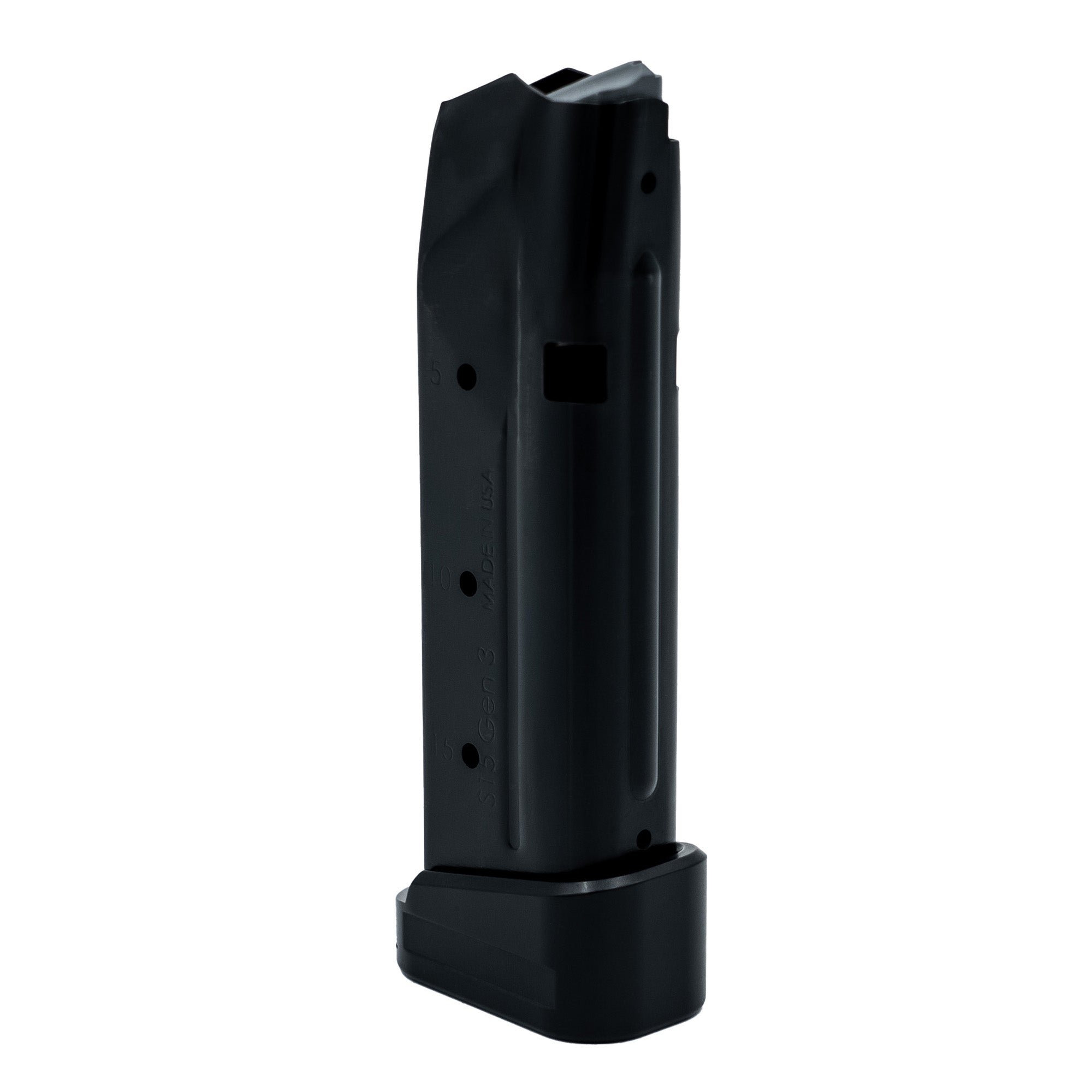 SHIELD S15/S10 MAG EXT +2 BLK - American Ordnance