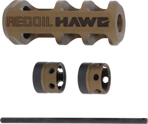 MUZZLE BRAKE BRONZE .30 & LESSBROWNING SPORTER RECOIL HAWG - American Ordnance