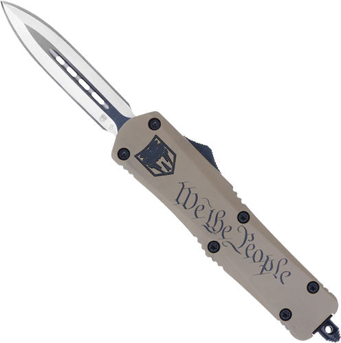 PEOPLE 3" DAGGER NON SERRATEDCOBRATEC MEDIUM FS3 OTF WE THE - American Ordnance