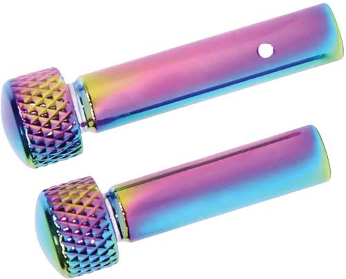 PIN SET RAINBOW PVD COATEDGUNTEC AR15 EXTENDED TAKEDOWN - American Ordnance