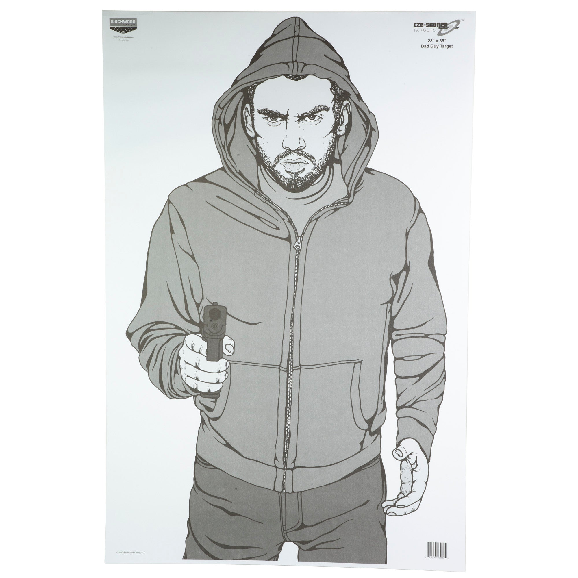 B/C EZE-SCORER BAD GUY TGT 100-23X35 - American Ordnance