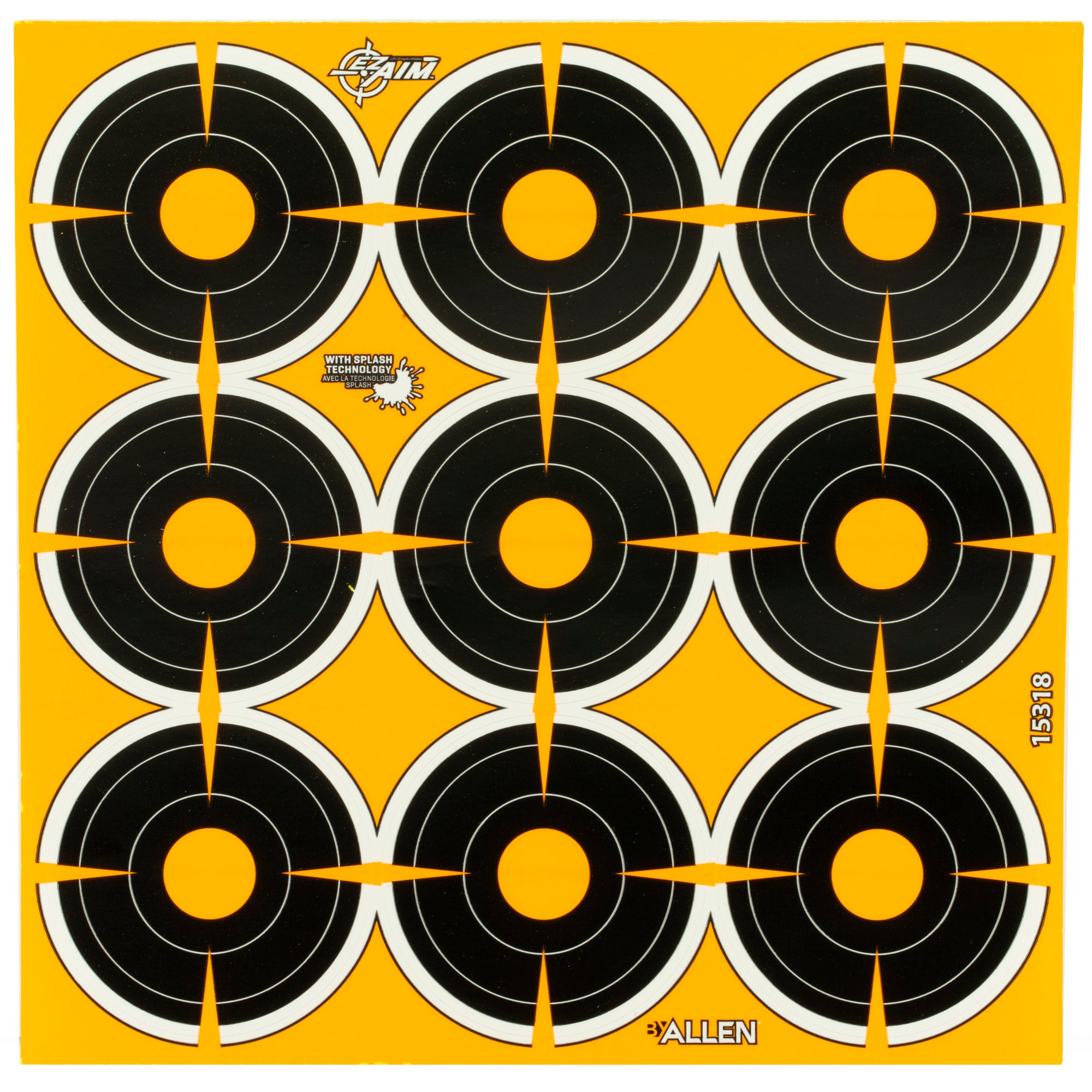 ALLEN EZ AIM 2" BULLSEYE 12 SHEETS - American Ordnance