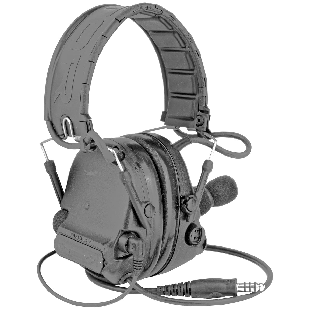 PELTOR COMTAC V HEADSET W/ MIC BLACK