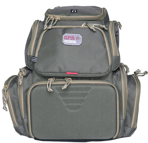 RIFLE GREEN/KHAKI<GPS HANDGUNNER BACKPACK - American Ordnance