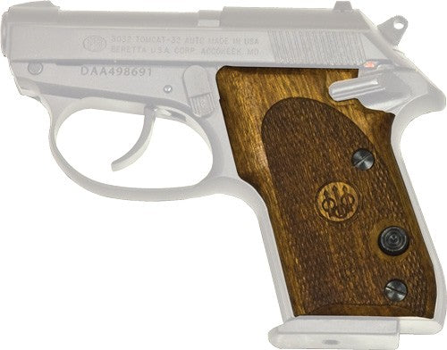 WALNUT CHECKEREDBERETTA 3032 TOMCAT GRIPS WOOD - American Ordnance
