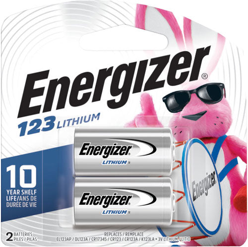 CR123A 2-PACKENERGIZER LITHIUM BATTERIES - American Ordnance