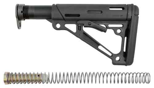 BLACK MIL-SPEC W/BUFFER TUBEHOGUE AR-15 COLLAPSIBLE STOCK - American Ordnance