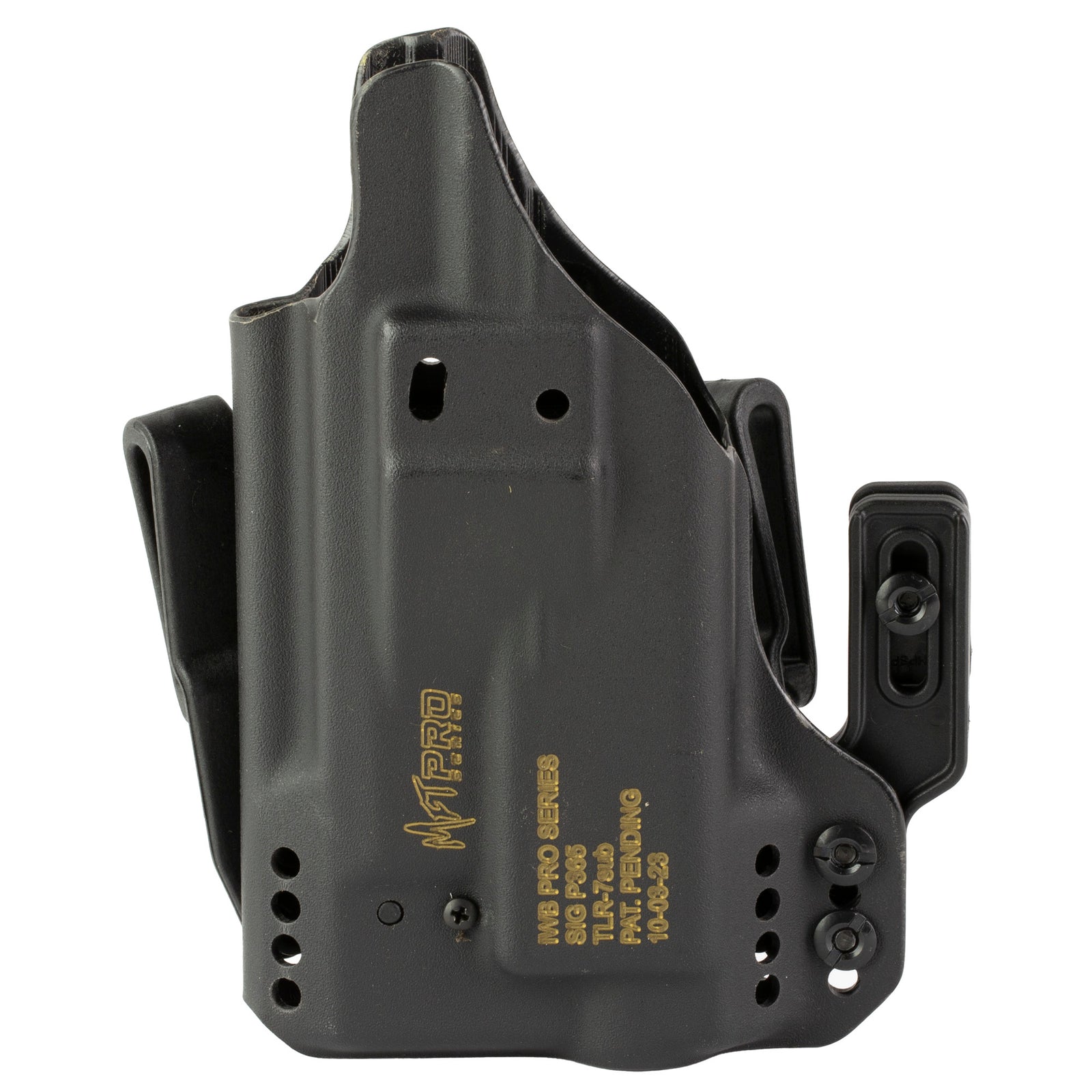 MFT PRO HLSTR SIG P365 TLR7 IWB BLK - American Ordnance