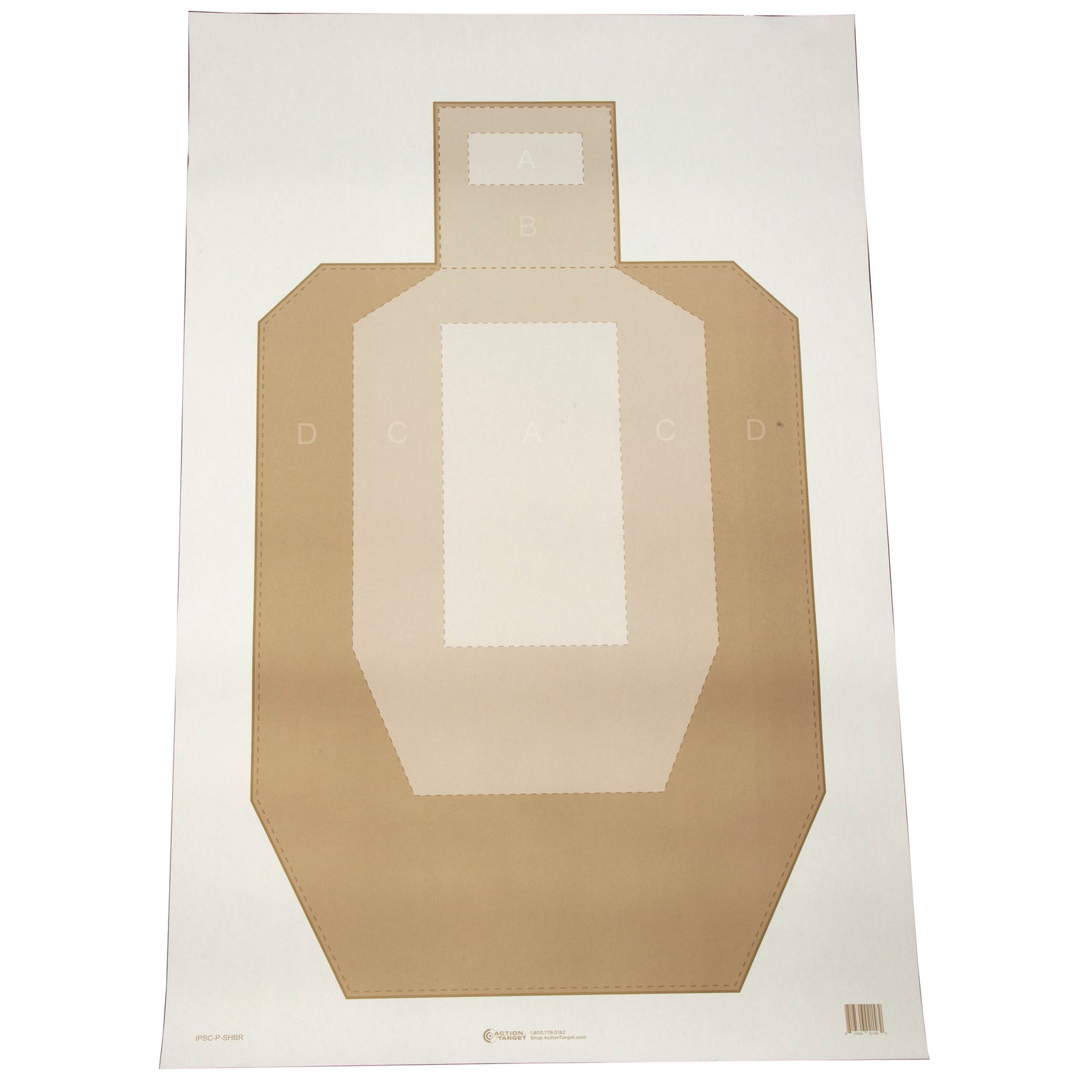 ACTION TGT IPSC/USPSA BRN 100PK - American Ordnance