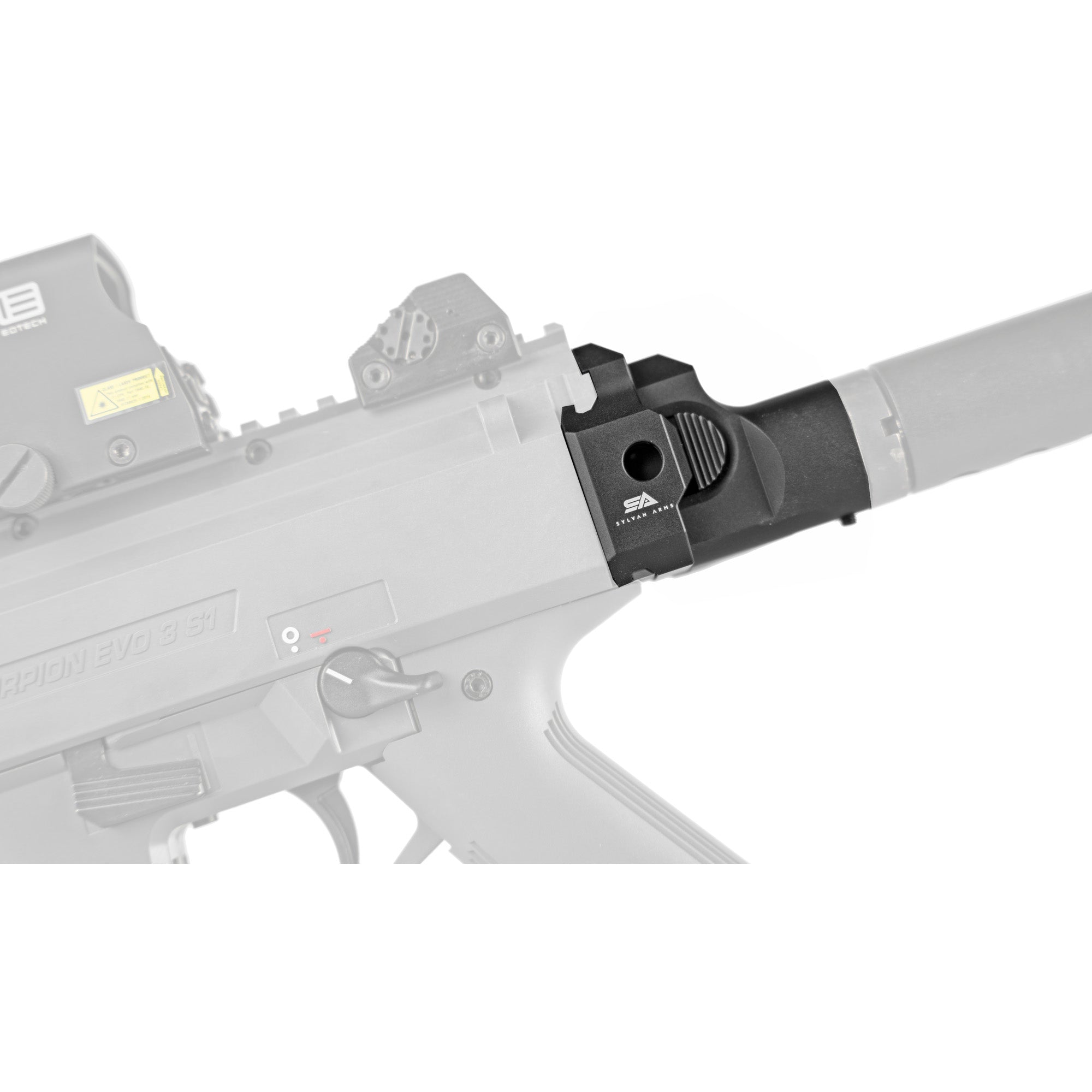 SYLVAN CZ G2 FLDING STK ADAPTER BLK - American Ordnance