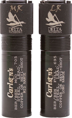2PK 12GA M/L-RANGE BER MOBILCARLSONS CHOKE TUBE WATERFOWL - American Ordnance
