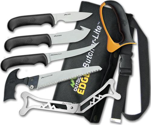 ROLL-PAK GAME PROCESSING KITOUTDOOR EDGE BUTCHER LITE 8-PC - American Ordnance