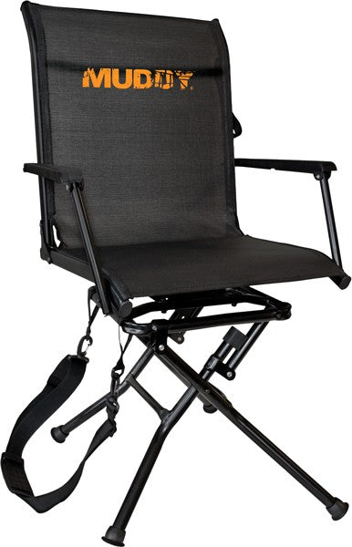 GROUND SEAT W/FLEX TEK SEATMUDDY SWIVEL-EASE FOLDING - American Ordnance